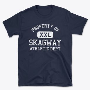 Skagway Alaska Athletic Dept Basic T-Shirt