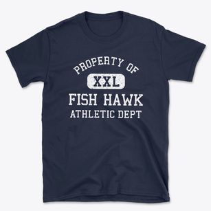 Fish Hawk Florida Athletic Dept Basic T-Shirt