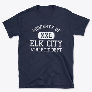 Elk City Kansas Athletic Dept Basic T-Shirt