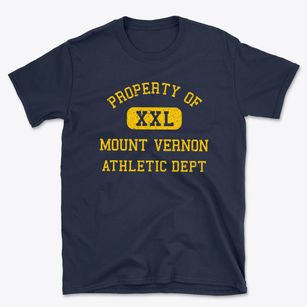 Mount Vernon Maryland Athletic Dept Basic T-Shirt