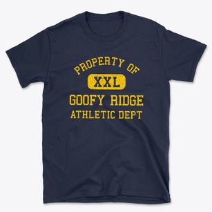 Goofy Ridge Illinois Athletic Dept Basic T-Shirt