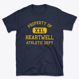 Heartwell Nebraska Athletic Dept Basic T-Shirt