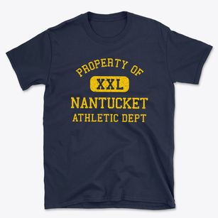 Nantucket Massachusetts Athletic Dept Basic T-Shirt