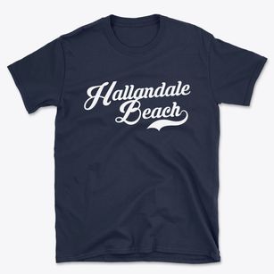Hallandale Beach Florida Vintage Team Basic T-Shirt