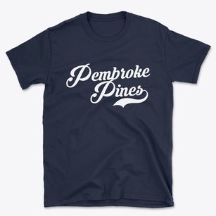 Pembroke Pines Florida Vintage Team Basic T-Shirt
