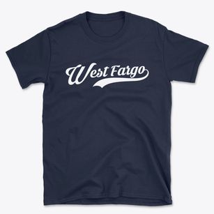 West Fargo North Dakota Vintage Team Basic T-Shirt
