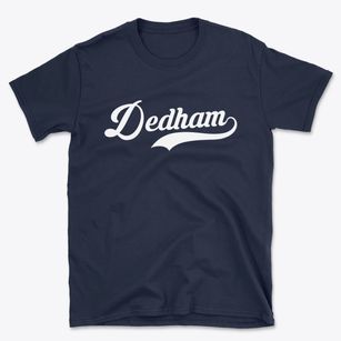 Dedham Maine Vintage Team Basic T-Shirt