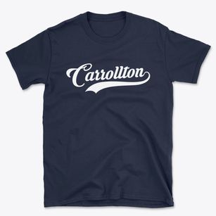 Carrollton New York Vintage Team Basic T-Shirt