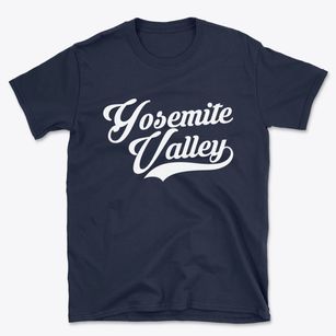 Yosemite Valley California Vintage Team Basic T-Shirt