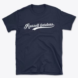 Russell Gardens New York Vintage Team Basic T-Shirt
