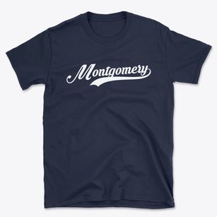 Montgomery Michigan Vintage Team Basic T-Shirt