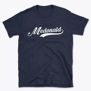 Mcdonald North Carolina Vintage Team Basic T-Shirt