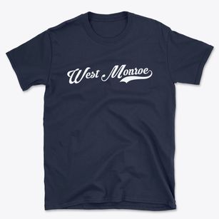 West Monroe Louisiana Vintage Team Basic T-Shirt