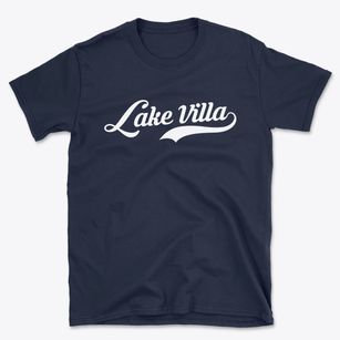 Lake Villa Illinois Vintage Team Basic T-Shirt