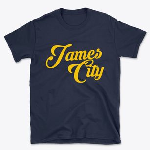 James City North Carolina Vintage Team Basic T-Shirt