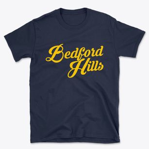 Bedford Hills New York Vintage Team Basic T-Shirt