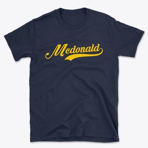 Mcdonald Pennsylvania Vintage Team Basic T-Shirt