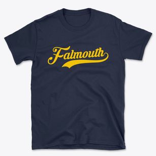 Falmouth Massachusetts Vintage Team Basic T-Shirt