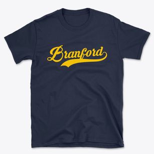 Branford Connecticut Vintage Team Basic T-Shirt