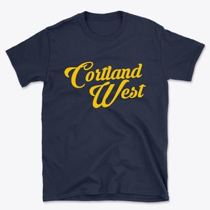 Cortland West New York Vintage Team Basic T-Shirt