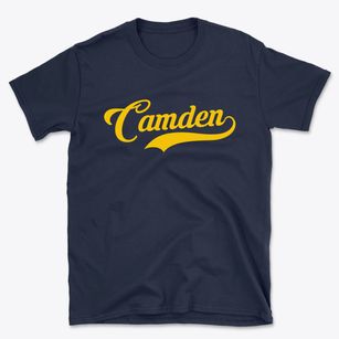 Camden North Carolina Vintage Team Basic T-Shirt