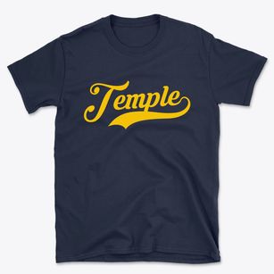 Temple Maine Vintage Team Basic T-Shirt