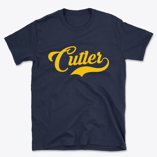 Cutler Maine Vintage Team Basic T-Shirt