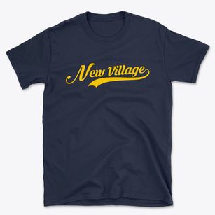 New Village New Jersey Vintage Team Basic T-Shirt