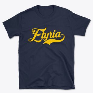 Elyria Nebraska Vintage Team Basic T-Shirt