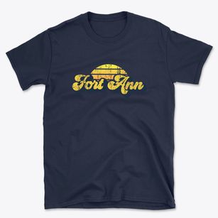 Fort Ann New York Sublime Sunset Basic T-Shirt