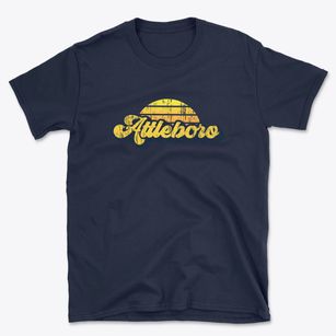 Attleboro Massachusetts Sublime Sunset Basic T-Shirt