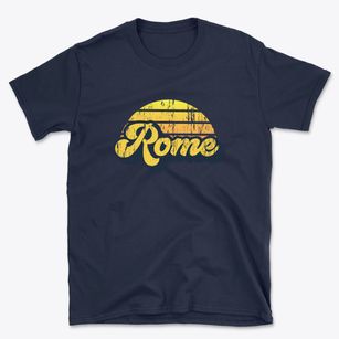 Rome New York Sublime Sunset Basic T-Shirt