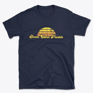 Santa Clara Pueblo New Mexico Sublime Sunset Basic T-Shirt