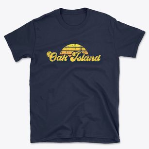 Oak Island Texas Sublime Sunset Basic T-Shirt