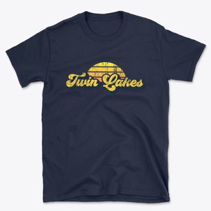 Twin Lakes Minnesota Sublime Sunset Basic T-Shirt