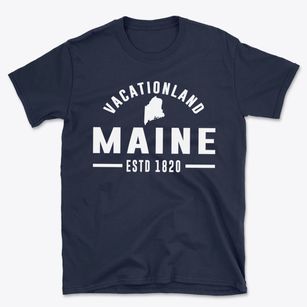  Maine Motto Basic T-Shirt