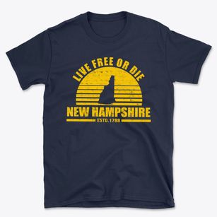  New Hampshire Sunset Basic T-Shirt