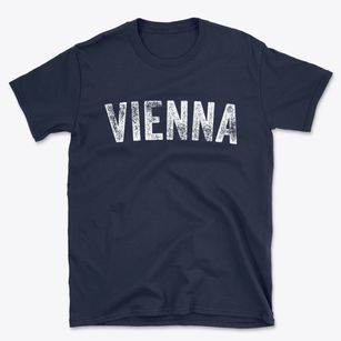 Vienna New York Timeless Retro Basic T-Shirt