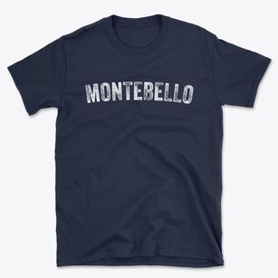 Montebello New York Timeless Retro Basic T-Shirt
