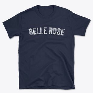 Belle Rose Louisiana Timeless Retro Basic T-Shirt