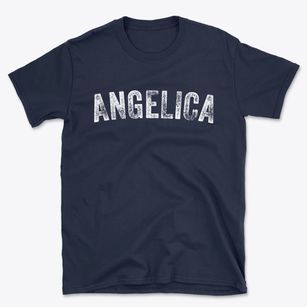 Angelica New York Timeless Retro Basic T-Shirt