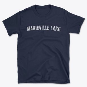 Mariaville Lake New York Timeless Retro Basic T-Shirt