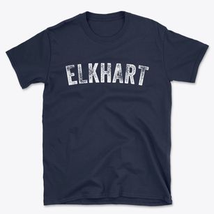 Elkhart Illinois Timeless Retro Basic T-Shirt