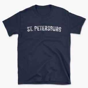 St. Petersburg Pennsylvania Timeless Retro Basic T-Shirt