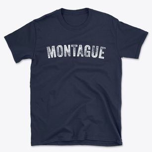 Montague New York Timeless Retro Basic T-Shirt