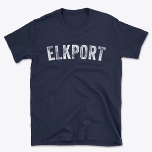 Elkport Iowa Timeless Retro Basic T-Shirt