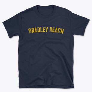 Bradley Beach New Jersey Timeless Retro Basic T-Shirt