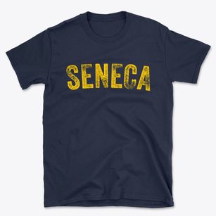 Seneca New York Timeless Retro Basic T-Shirt
