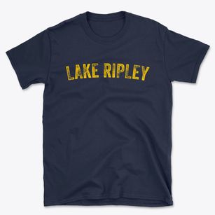 Lake Ripley Wisconsin Timeless Retro Basic T-Shirt