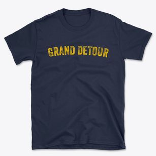 Grand Detour Illinois Timeless Retro Basic T-Shirt